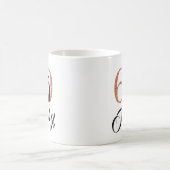 60 en Sassy Copper Glitter 60th Birthday Koffiemok (Center)