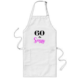 60 En Sassy Verjaardagsfeest Schort