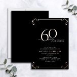 60 & Fabulous Black Roos Gold Calligraphy Birthday Folie Uitnodiging<br><div class="desc">Het is je speciale verjaardag, en het is tijd om te vieren! Wil je de beste baard in de stad gooien? Zorg ervoor dat het met de hoogste stijl van start gaat met deze uitnodiging van 160 dagen voor 'Fabulous Black & Real Roos Gold Foil'. Het zal zeker de toon...</div>