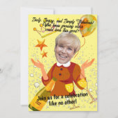 60 & Fabulous Funny Fun & Whimsical Foto Verjaarda Kaart (Voorkant)