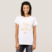 60 Fabulous Gele Aangepaste Naam 60e Verjaardagsca T-shirt (Voorkant volledig)