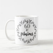 60 & Fabulous - Leuke 60e Verjaardag Mok (Links)