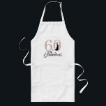60 Fabulous Pink Glitter 60th Birthday Party Gift Lang Schort<br><div class="desc">Viel je 60 in stijl met dit elegante 60ste verjaardagscadeaupron. De woorden 60 en fabelachtig in roze glitter en zwart worden geplaatst gebruikend moderne typografie. Perfect geschenk voor het 60ste verjaardagsfeest voor de geweldige 60-jarige. Neem contact met ons op via onze winkel als je hulp of overeenkomende producten nodig hebt....</div>