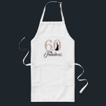 60 Fabulous Pink Glitter 60th Birthday Party Gift Lang Schort<br><div class="desc">Viel je 60 in stijl met dit elegante 60ste verjaardagscadeaupron. De woorden 60 en fabelachtig in roze glitter en zwart worden geplaatst gebruikend moderne typografie. Perfect geschenk voor het 60ste verjaardagsfeest voor de geweldige 60-jarige. Neem contact met ons op via onze winkel als je hulp of overeenkomende producten nodig hebt....</div>