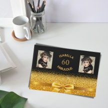 60 Fantastische 60e verjaardagsfeestje Zwart Foto