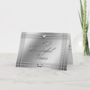 60 fantastische jaren (huwelijksverjaardag) kaart