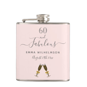 60 fantastische verjaardagsfoto roos gouden blozen heupfles