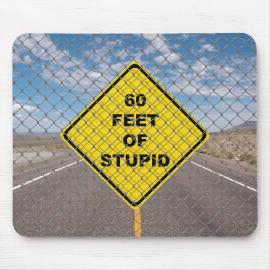 60 Feet of Stupid muismat (Voorkant)