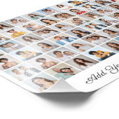 60 Foto Collage Voeg een groetfoto-uitbreiding toe Afdruk (Hoek)