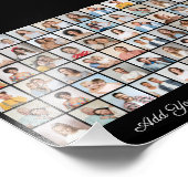 60 Foto Collage Voeg een groetfoto-uitbreiding toe Foto Afdruk (Hoek)