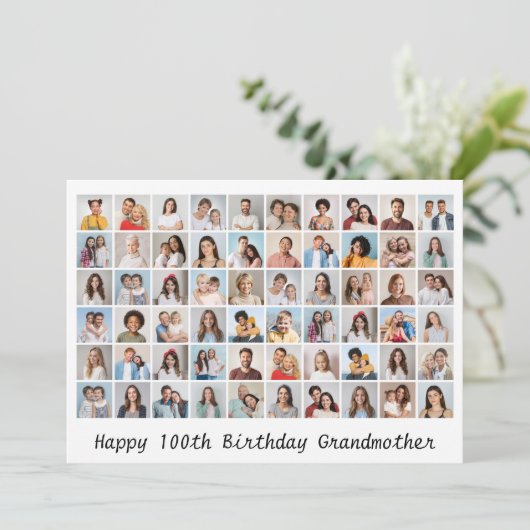 60 Foto Collage Voeg een willekeurige naam en oude Kaart (Staand voorkant)