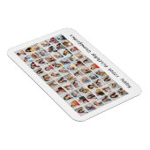 60 Foto Collage Voeg elke naam en leeftijd toe Magneet (Rechterzijde)