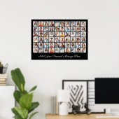 60 Foto Collage Voeg Je Eigen Groet Poster Toe (Thuiskantoor)
