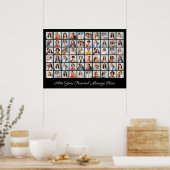 60 Foto Collage Voeg Je Eigen Groet Poster Toe (Keuken)