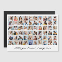 60 Foto Collage Voeg Je Groet Toe Magnetische Kaar
