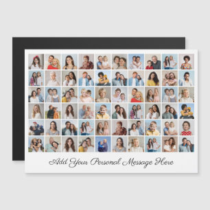 60 Foto Collage Voeg Je Groet Toe Magnetische Kaar