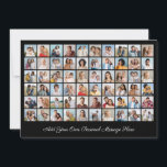 60 Fotocollage Voeg uw bewerkbare kleur op de groe Kaart<br><div class="desc">Creëer Uw eigen eenvoudige,  aangepaste 60 fotocollage. Voeg uw eigen foto's toe,  de achtergrondkleur kan worden veranderd en maakt het uw eigen. Maak een persoonlijke fotocollage voor speciale gelegenheden,  Kerstmis,  Feestdagen,  gedenktekens,  Baby showers,  bruiloft,  geboortedagen,  geboorteaankondigingen,  huisdieren,  Afstuderen en Jubilea.</div>