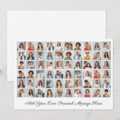 60 Fotocollage Voeg uw eigen Wenskaart toe (Voorkant / Achterkant)