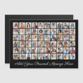 60 Fotocollage Voeg uw magnetische Kaart van de Gr (Voorkant / Achterkant)