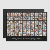 60 Fotocollage Voeg uw magnetische Kaart van de Gr (Voorkant / Achterkant)