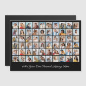 60 Fotocollage Voeg uw magnetische Kaart van de Gr (Voorkant / Achterkant)