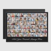 60 Fotocollage Voeg uw magnetische Kaart van de Gr (Voorkant / Achterkant)