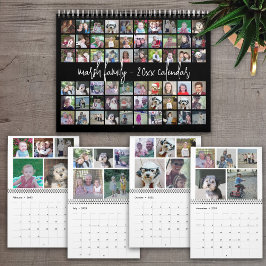 60 foto's - Aangepaste moderne familietemplate - 2 Kalender