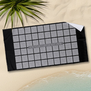60 Fotosjabloon Collage - Kan Kleur Bewerken Strandlaken