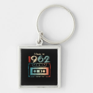 60 geboorte cadeaus jaar oud gemaakt in 1962 Casse Sleutelhanger