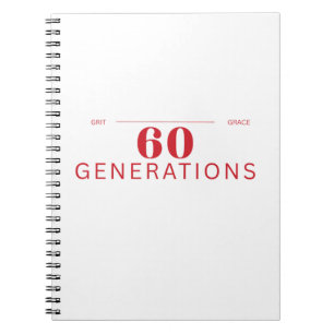 60 Generaties Volharding & Gratie Notitieboek