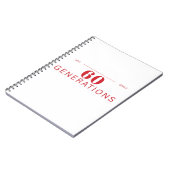 60 Generations of Grit and Grace Notitieboek (Linkerzijde)