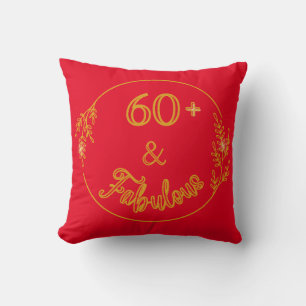 60 Iets en Fabulous Kussen