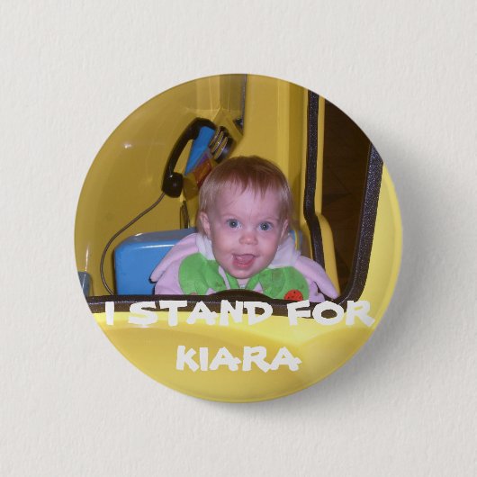 60, IK STAND VOOR KIARA RONDE BUTTON 5,7 CM (Voorkant)