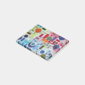 60-inch Disco Retro Mosaic Collage Abstract Post-it® Notes (Schuin)