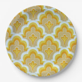 60-inch  mosterdgele beschermhuls papieren bordje (Voorkant)