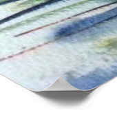 60-inch x40-inch Red Hot Ranch Chicago Waterverf Poster (Hoek)