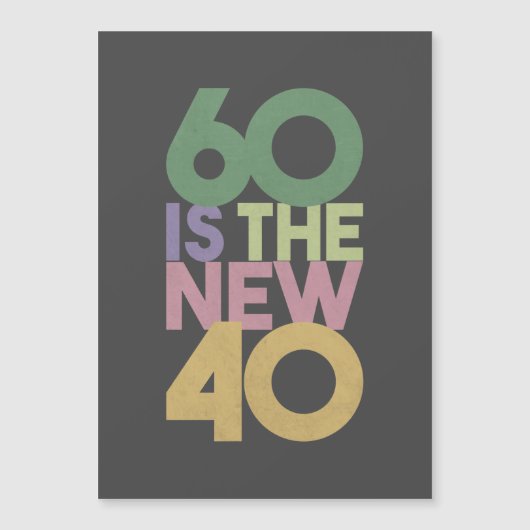 60 is de nieuwe 40 - 60e verjaardag van de essenti (Voorkant)