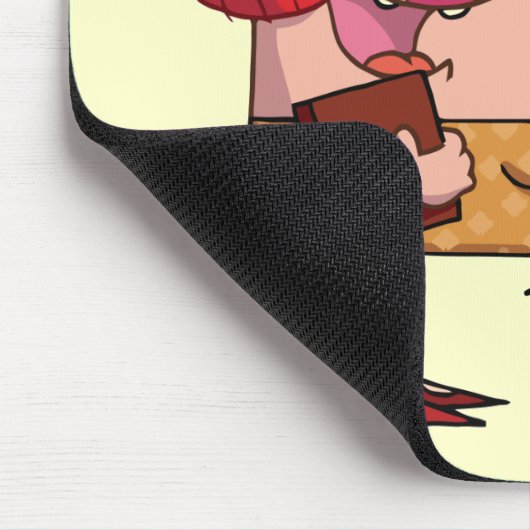 60 is mooie Tshirts en geschenken Muismat (Hoek)