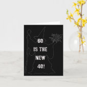 60 Is The New 40  Kaart (Gele Bloem)