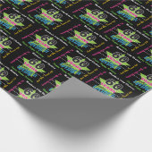 60 jaar en liefhebbend - 60e verjaardag cadeaupapier (Hoek)