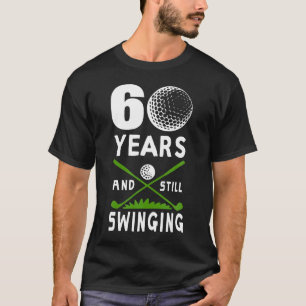 60 jaar en nog steeds 60 jaar zwemmen tijdens de 6 t-shirt