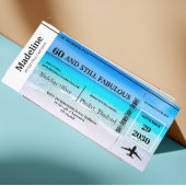 60 jaar en nog steeds Fabulous Boarding Pass Birth