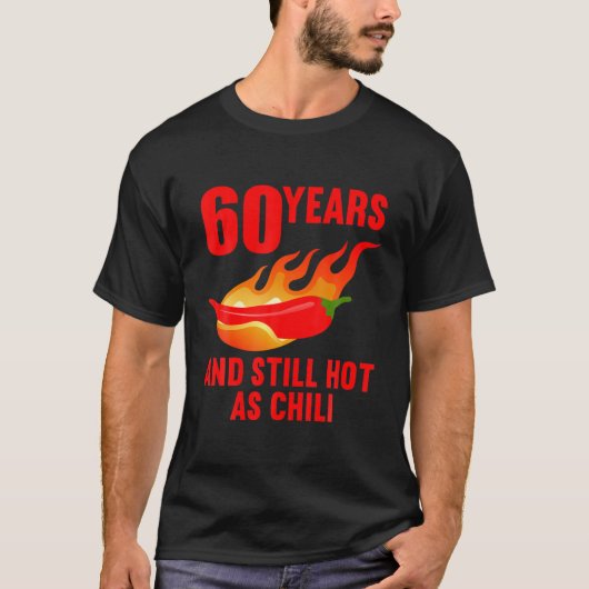 60 jaar en nog steeds warm vanaf 60 september jong t-shirt (Voorkant)