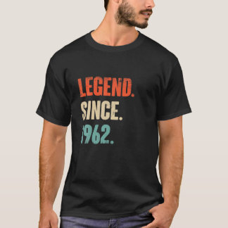 60 jaar geboortedag Gift Mannen Women - Legend S T-shirt