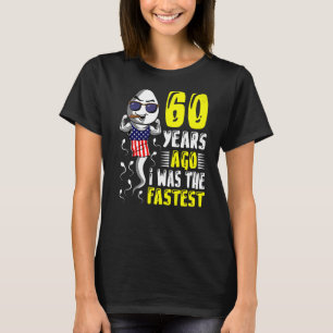 60 jaar geleden was ik Mannen de snelste 60ste ver T-shirt