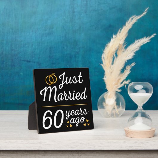 60 Jaar Getrouwd II Fotoplaat (Insitu)