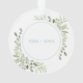 60 Jaar Groenery Bloemendiamantjubileum Ornament (achterkant)