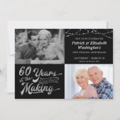 60 JAAR IN HET Jubileum 'MAKING then & Now' Kaart (Voorkant)