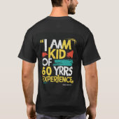 60 jaar Kind T Shirt (Achterkant)