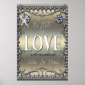 60 jaar liefde poster (Voorkant)